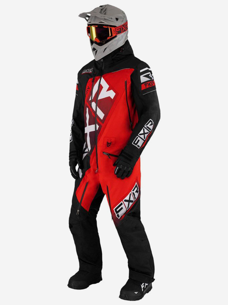 Комбинезон снегоходный FXR CX без утеплителя (Black/Red, XS)