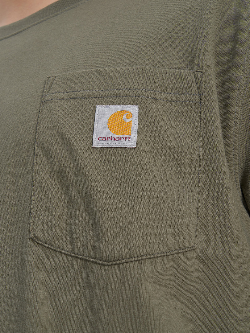 фото Футболка мужская carhartt, зеленый