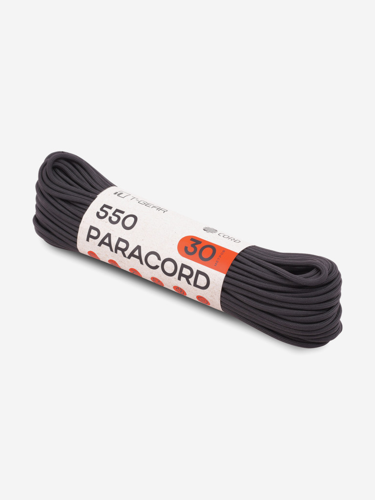 Паракорд 550 T-Gear x CORD nylon 30м (Black)