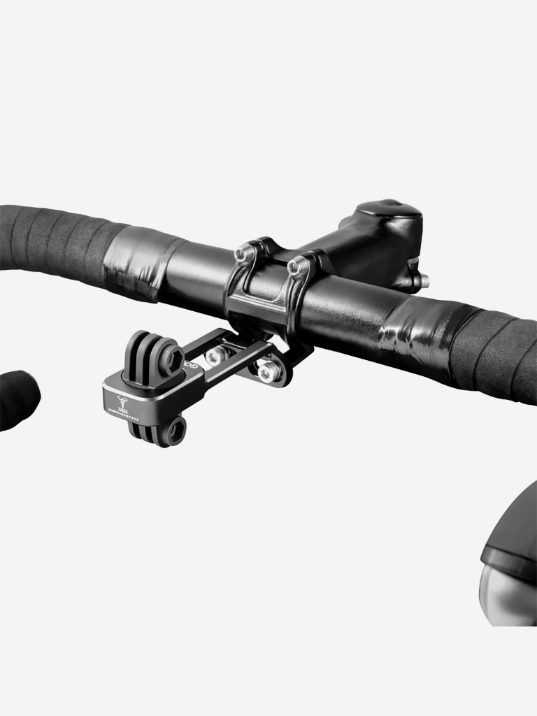Многофункциональное крепление под руль GACIRON H12 для велофонарей GACIRON, для Garmin, GoPro, цвет черный