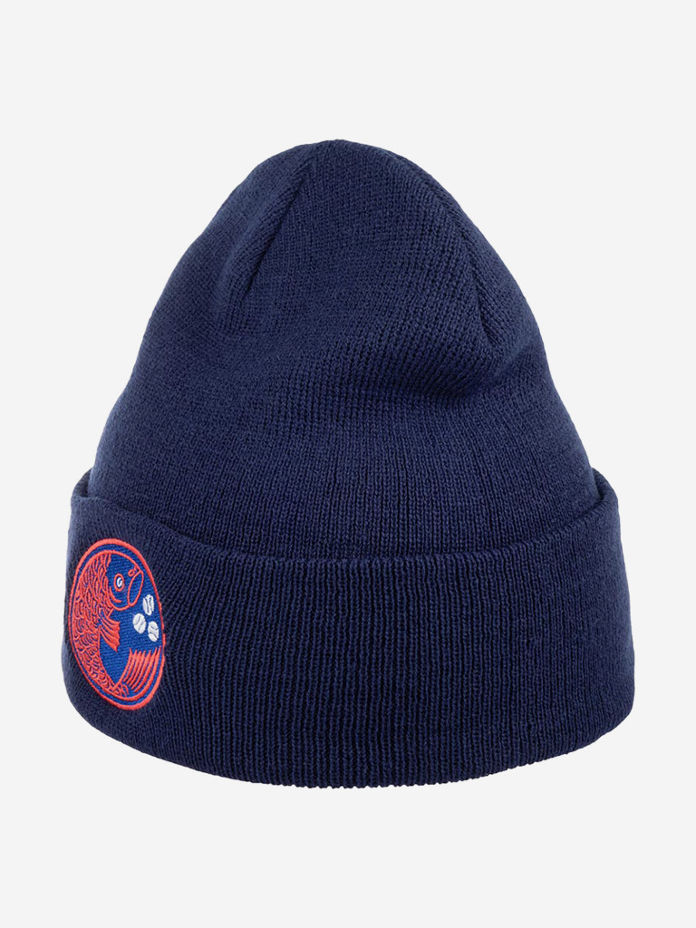 Шапка с отворотом AMERICAN NEEDLE 21019A-HTC Hiroshima Carp Cuffed Knit (синий)