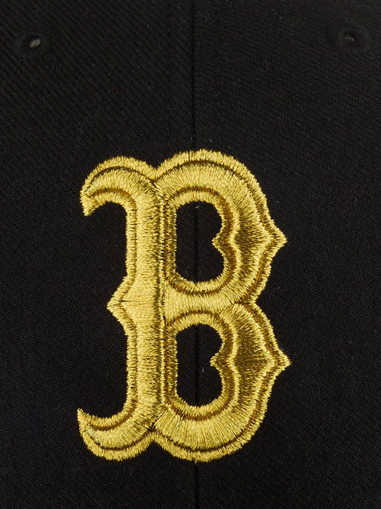 Бейсболка 47 BRAND B-MTLCS02WBP-BK Boston Red Sox MLB (черный)