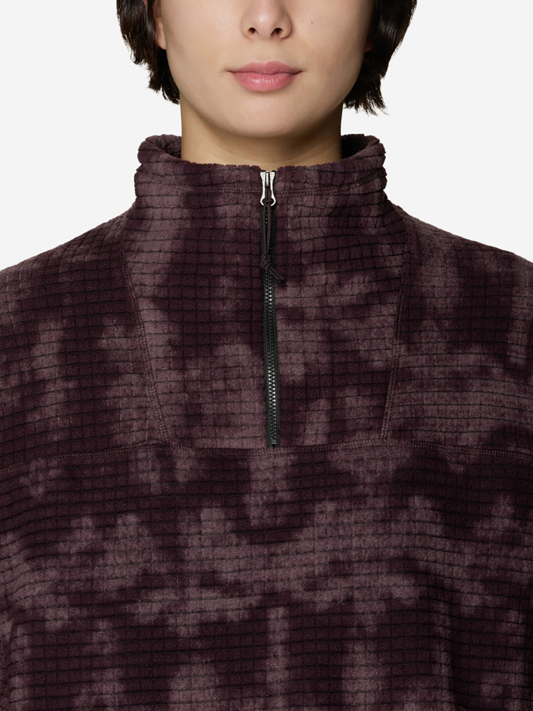 Толстовка женская Mountain Hardwear Summit Grid Big Grid Half Zip