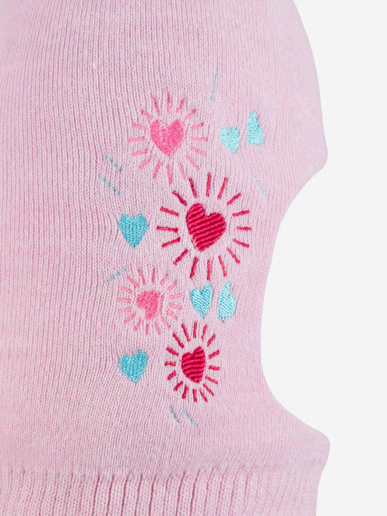 Шапка-шлем для девочки GUSTI GW25AC1226G-PINK