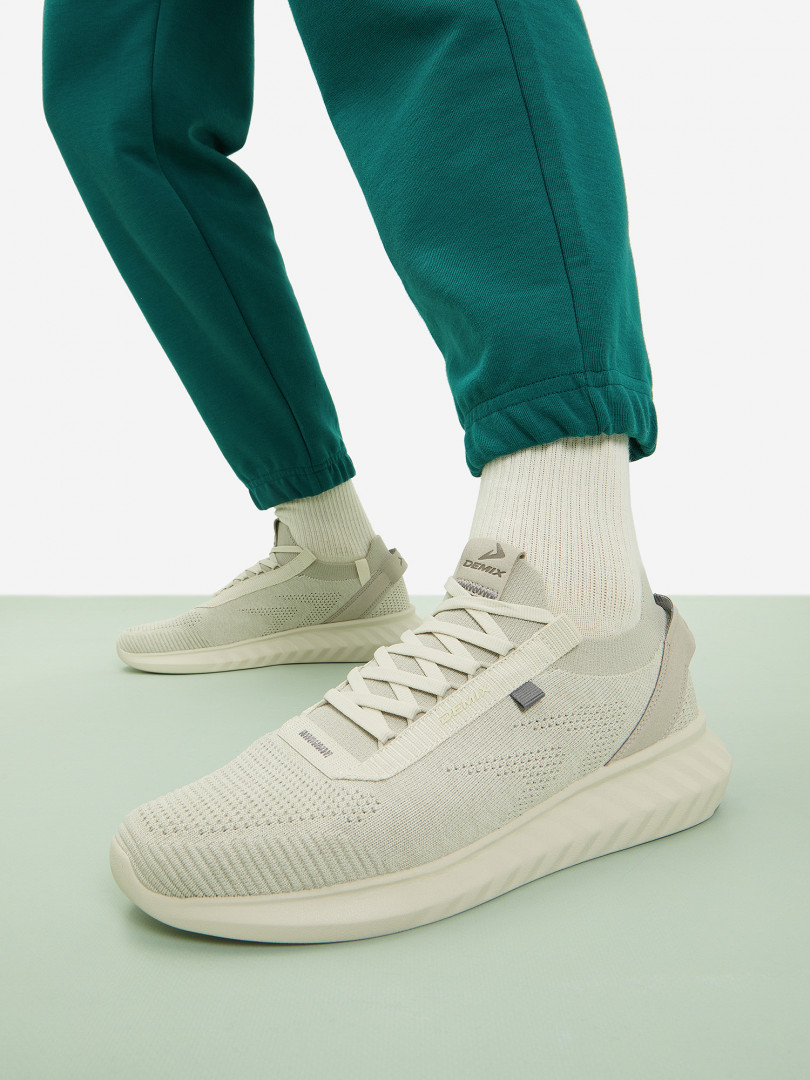 фото Кроссовки мужские demix bitcrazy knit, бежевый