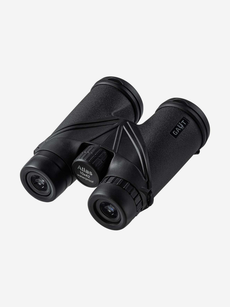 Бинокль GAUT Atlas 10 x42 Waterproof, Roof-призмы BK7, IPX6, цвет - черный, 560 г
