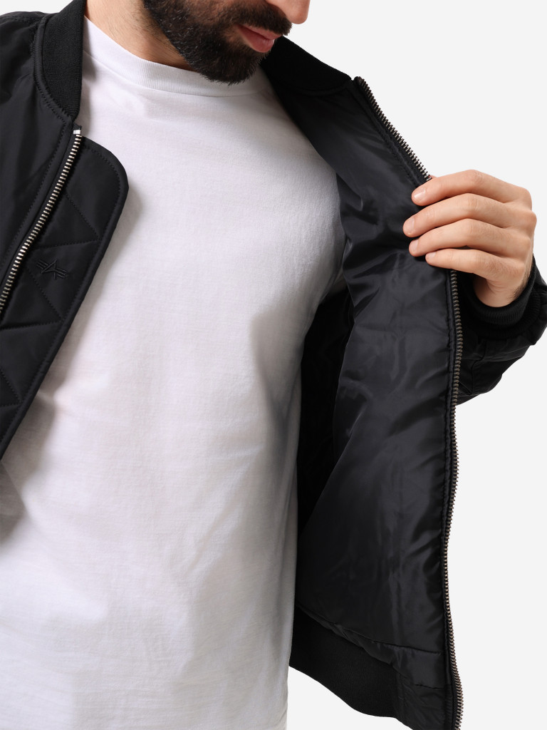 Бомбер утепленный мужской MA-1 Logo Oxford Alpha Industries