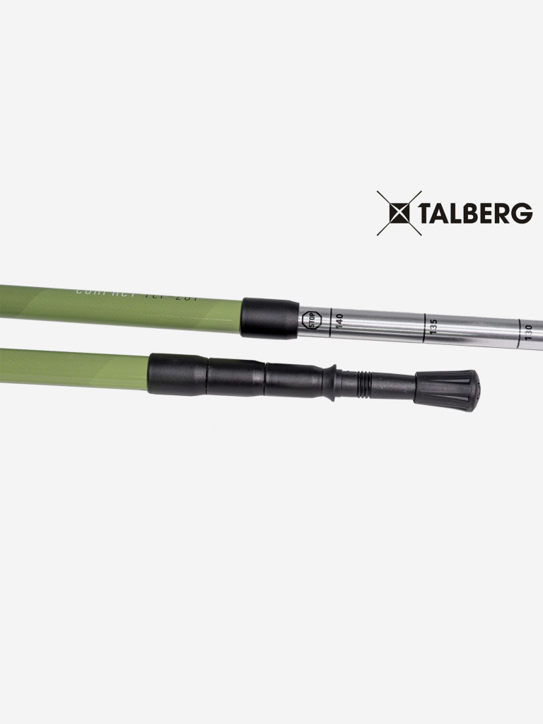 Палки треккинговые COMPACT POLE, зеленый