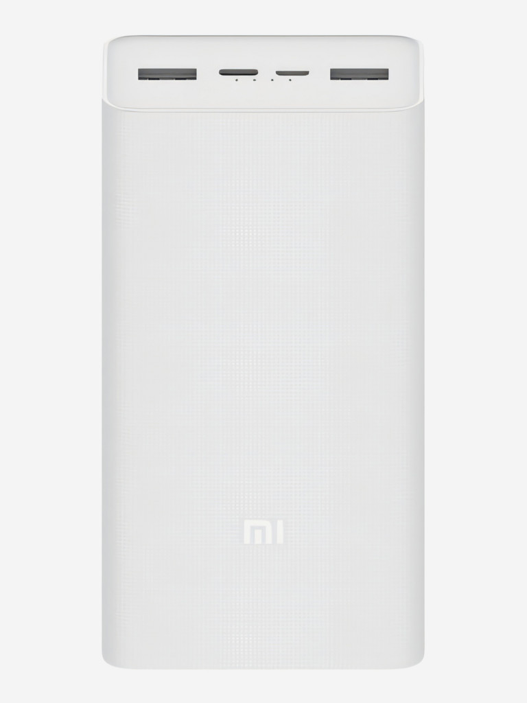 Портативный аккумулятор Xiaomi Mi Powerbank 3 30000mAh PB3018ZM, белый