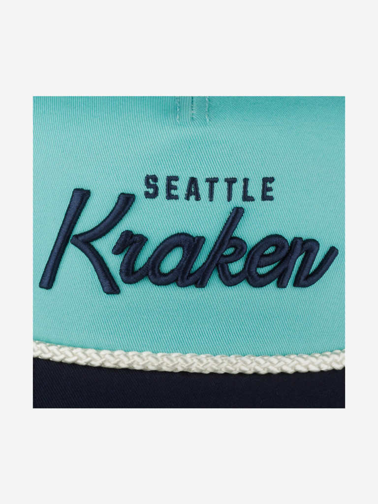 Бейсболка AMERICAN NEEDLE 23008A-SEK Seattle Kraken Roscoe NHL (голубой)