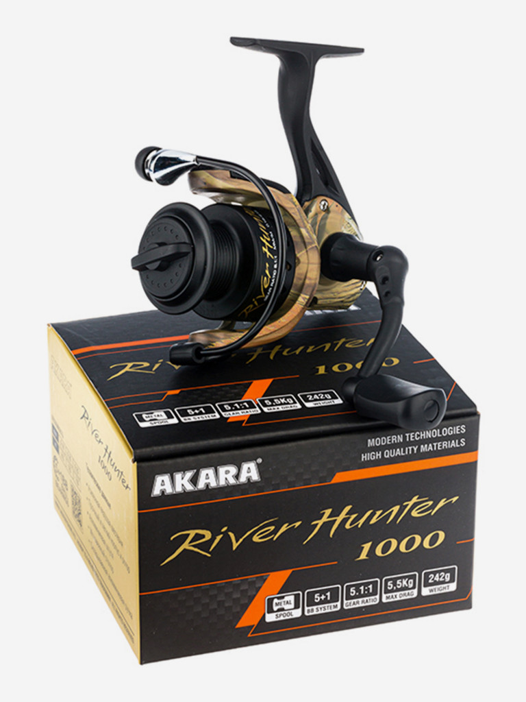 Катушка безынерционная Akara River Hunter 1000 5+1 bb