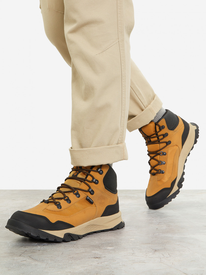 фото Ботинки мужские timberland lincoln peak lite mid, бежевый