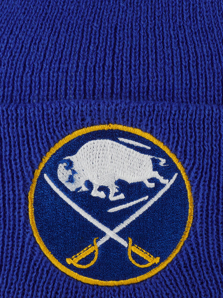 Шапка с отворотом AMERICAN NEEDLE 21019A-BUS Buffalo Sabres Cuffed Knit NHL (синий)
