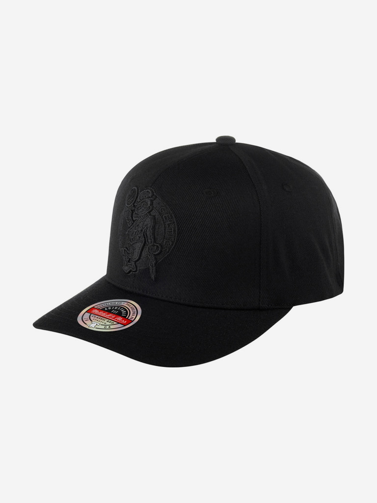 Бейсболка MITCHELL NESS HHSSINTL101-BCEYYPPPBLCK Boston Celtics NBA (черный)