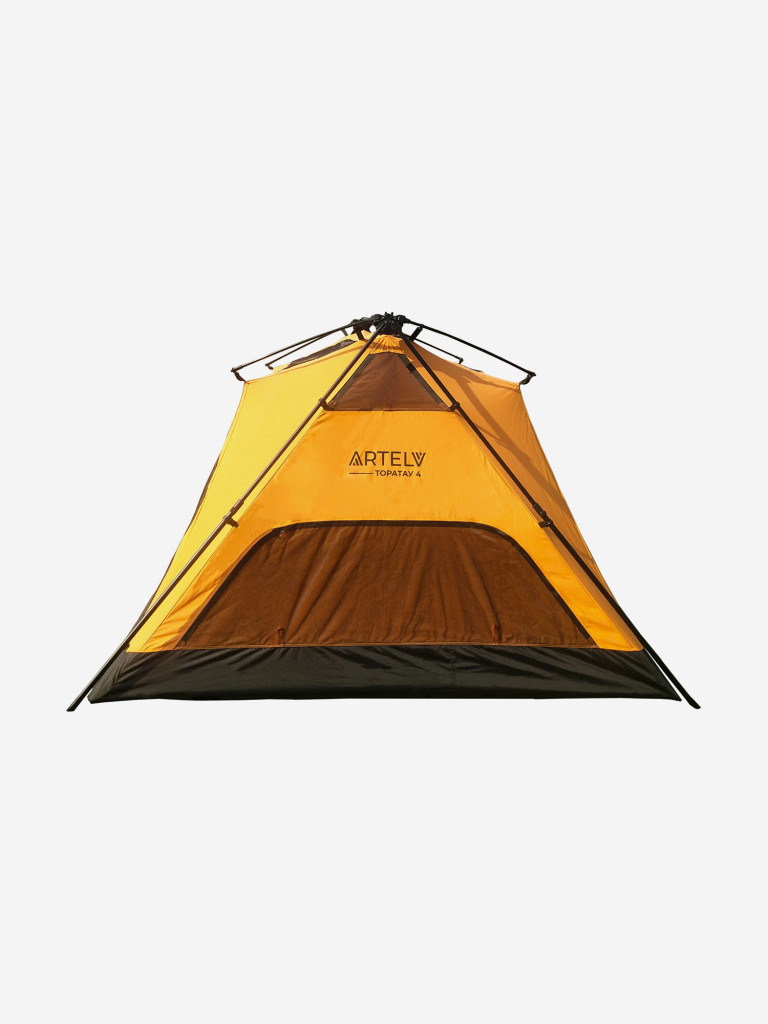 Палатка кемпинговая ARTELV 4 (оранжевая)