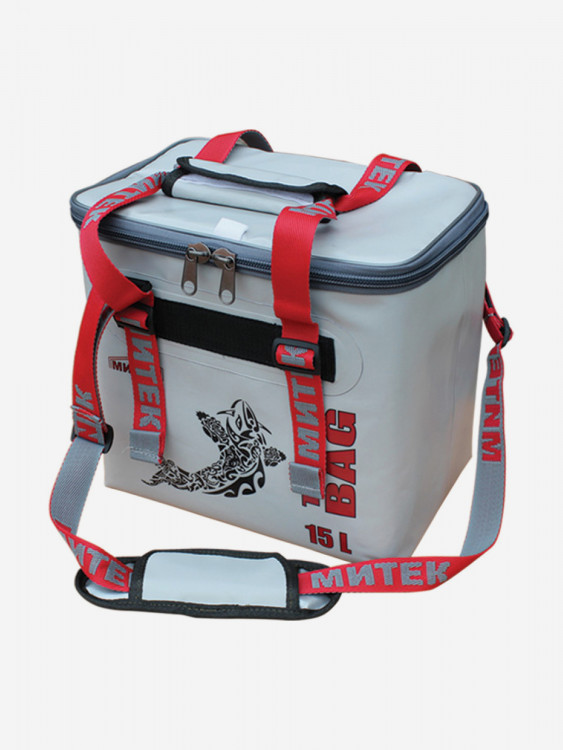 Сумка-Термос МИТЕК бокс 15л (30х21х29см) с крышкой (серый)