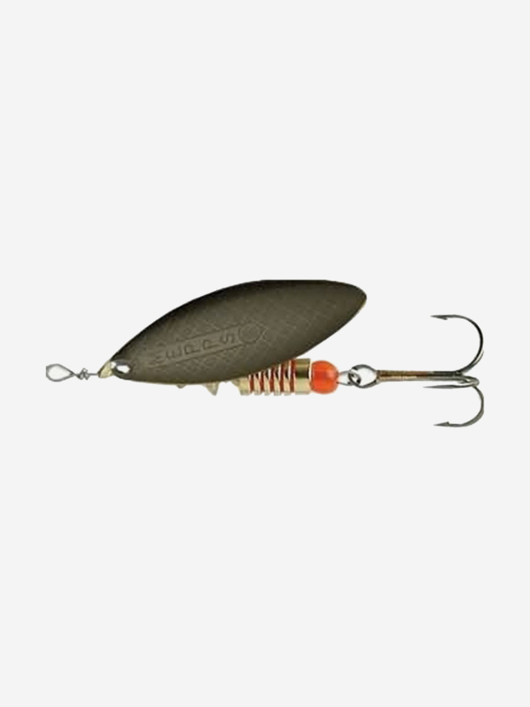 Комплект вращающихся блёсен Mepps AGLIA LONG 2 (Silver, Gold, Cooper, Black) + коробка для приманок