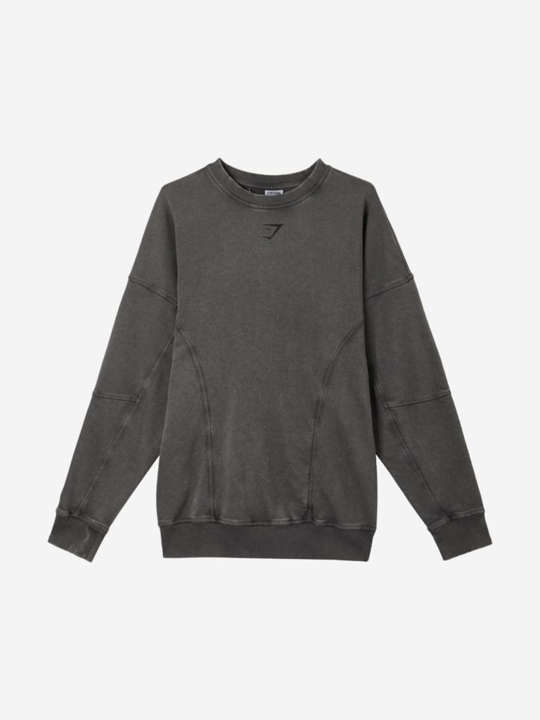 Толстовка мужская GYMSHARK Heritage Washed Crew
