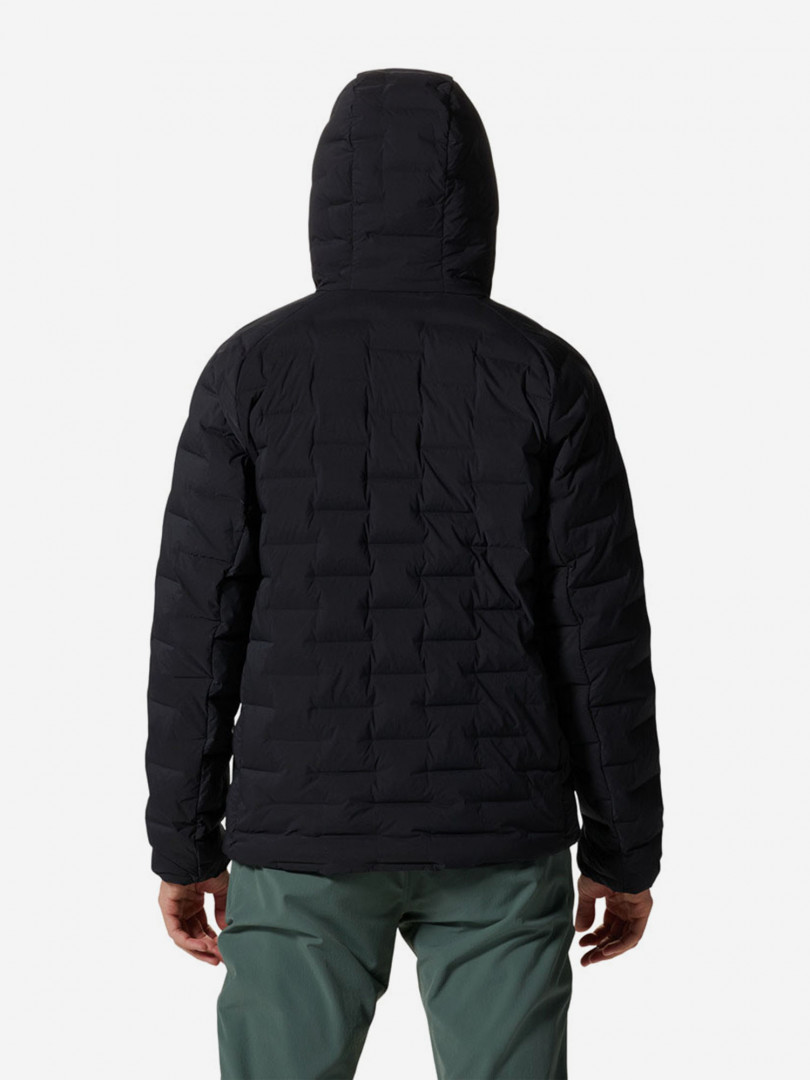 фото Пуховик мужской mountain hardwear stretchdown, черный