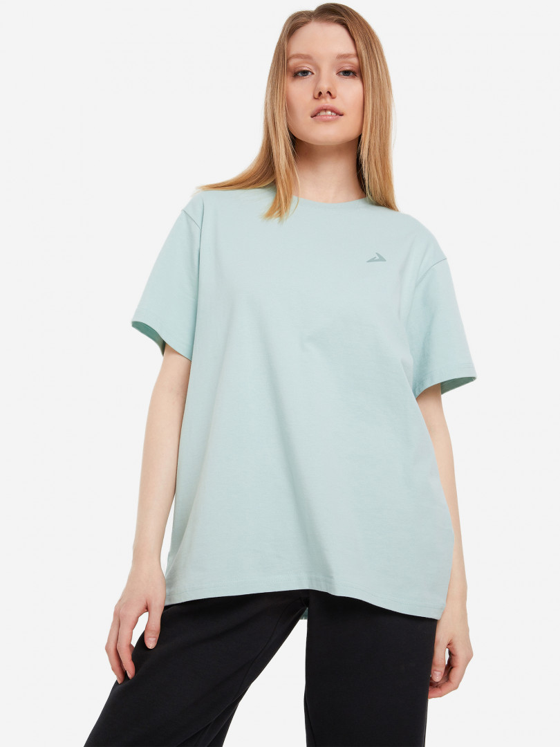 фото Футболка женская demix, зеленый