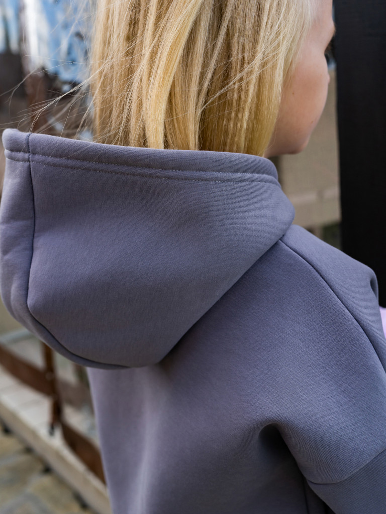 Костюм-двойка из футера начесом для мальчика и девочки Looklie