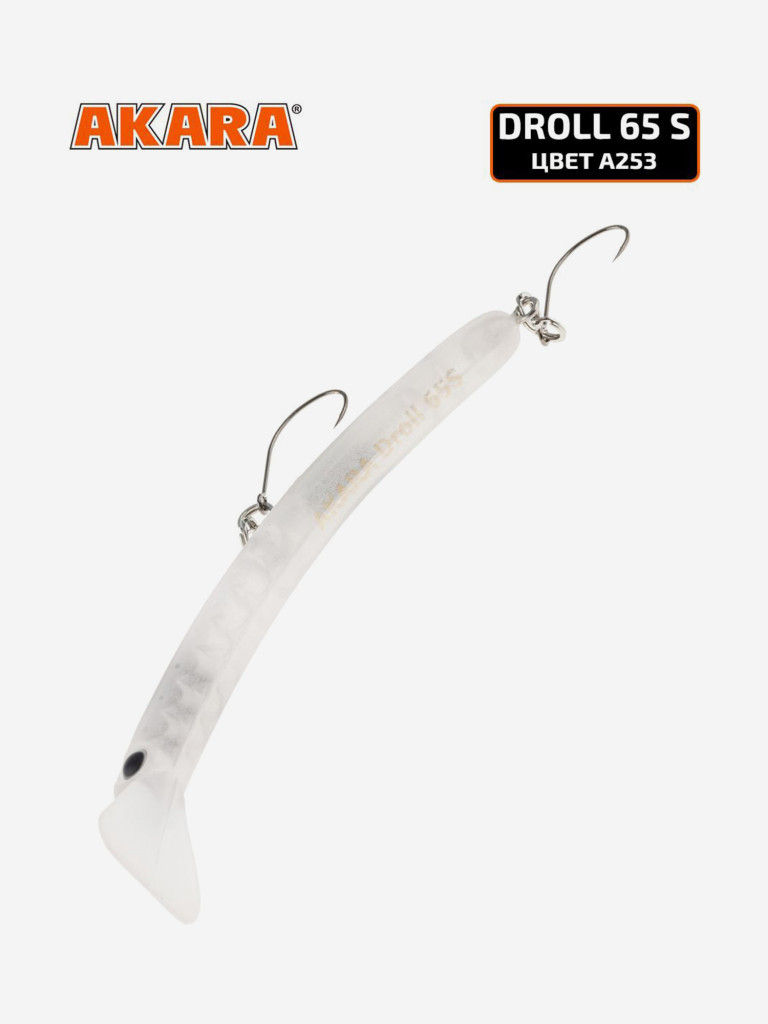 Воблер Akara Droll 65S минноу тонущий на форель 3,7гр A253