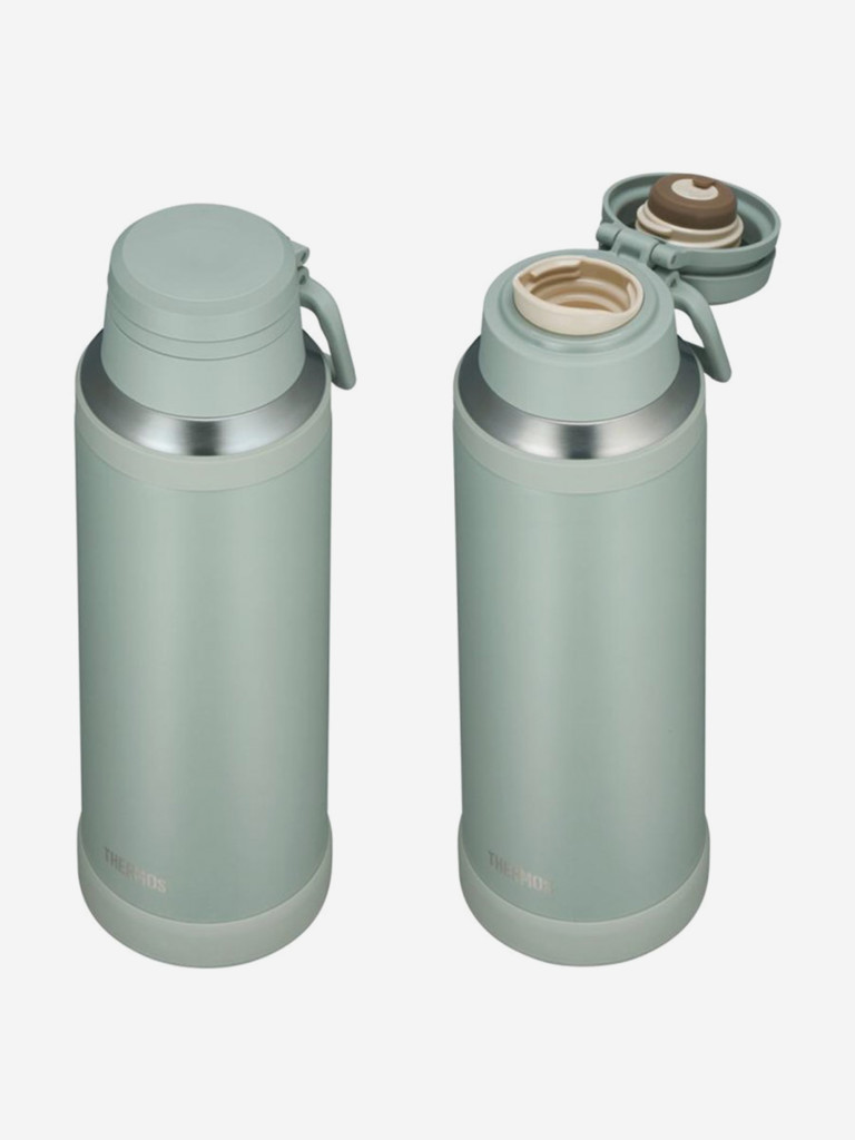 Лёгкая термокружка с ручкой 1,5 л THERMOS JOY-1500 зелёная