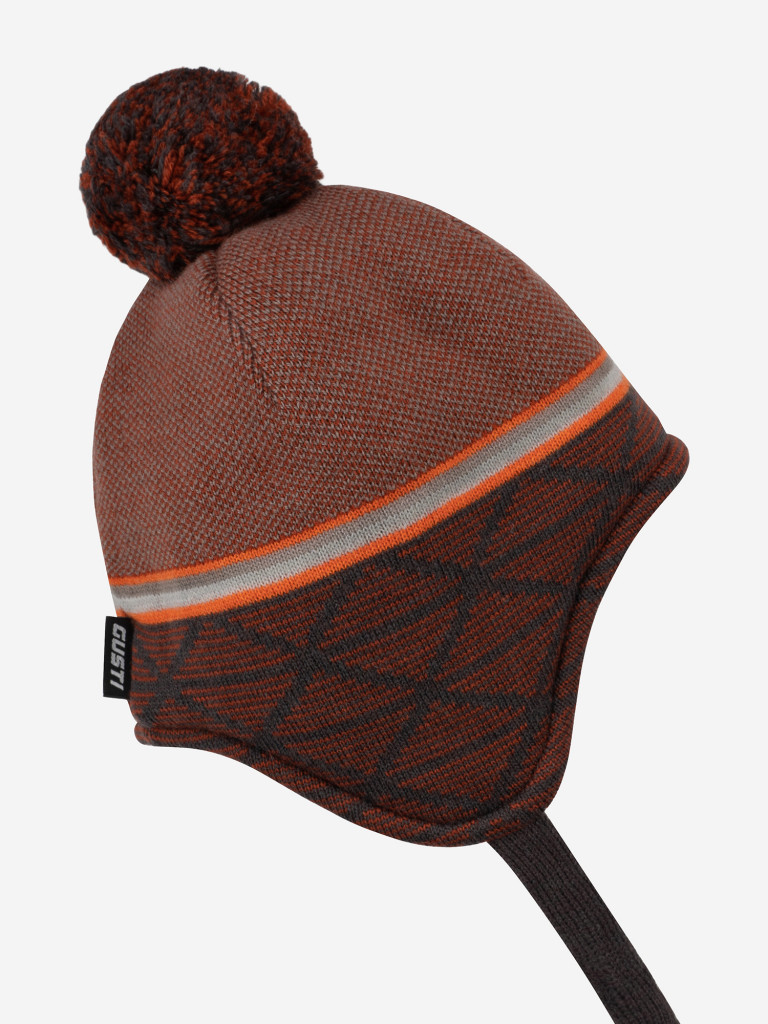 Шапка для мальчика GUSTI GW25AC1219B-BROWN