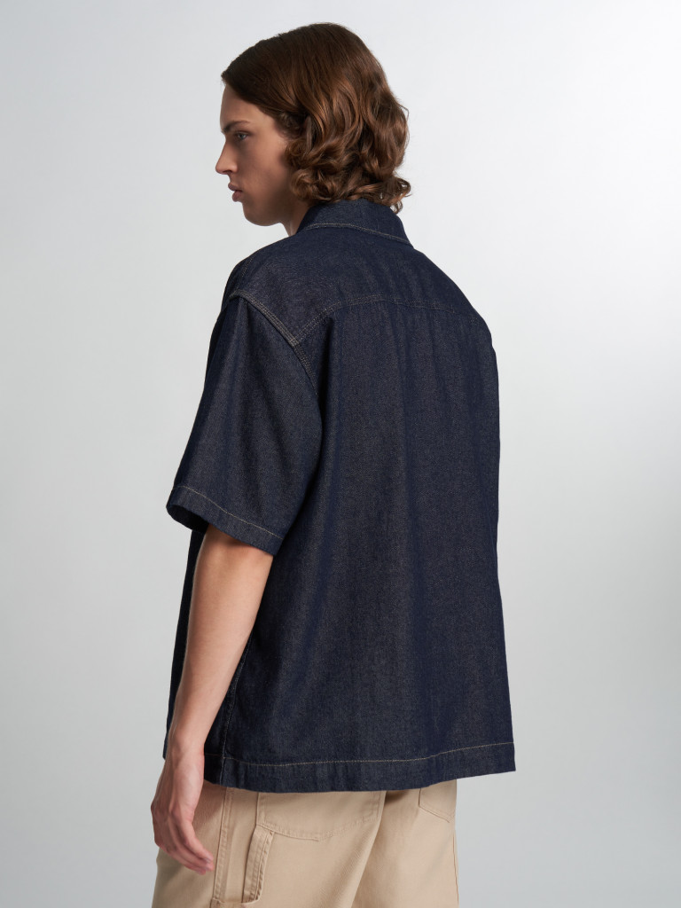 Рубашка с коротким рукавом мужская DICKIES Denim