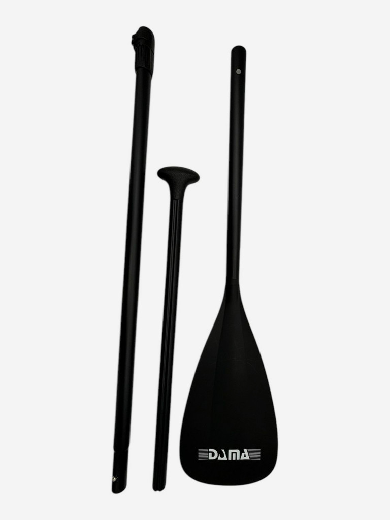 Весло для SUP-доски DAMA, алюминиевое, цвет Черный, 3-х секционное