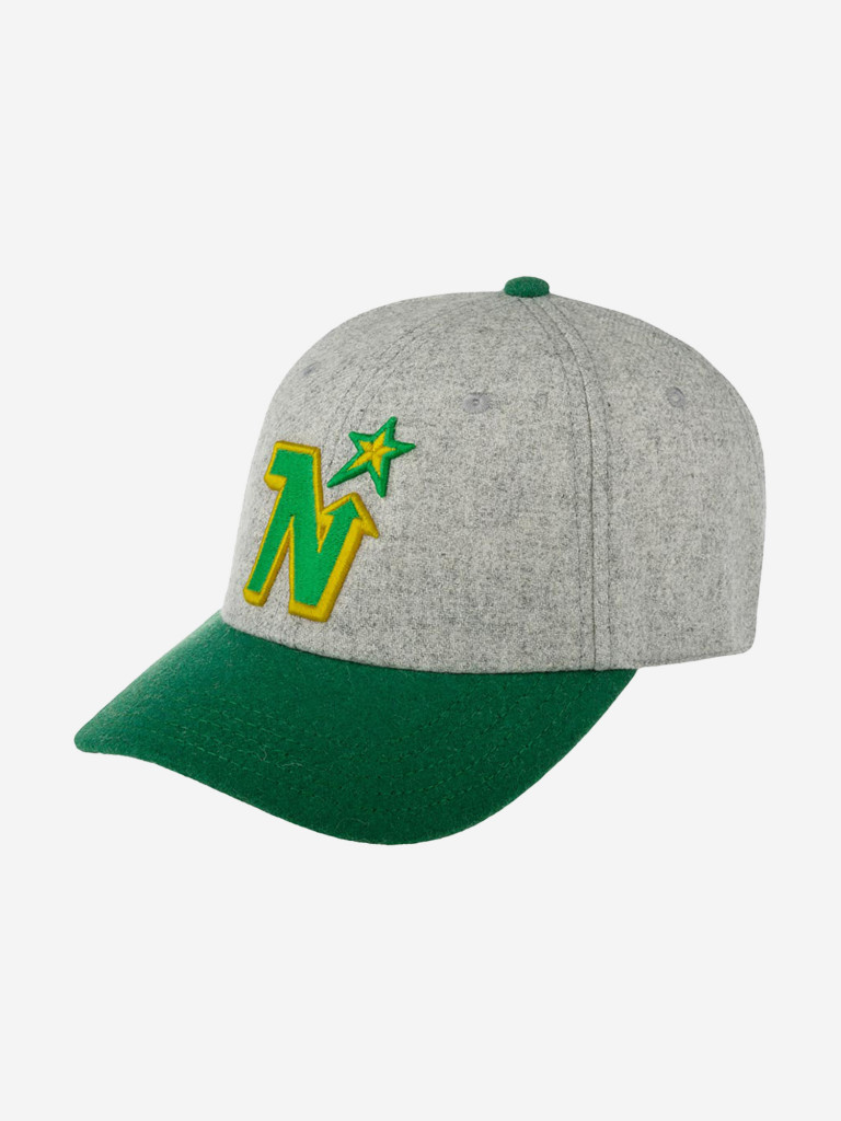 Бейсболка AMERICAN NEEDLE 21005A-MNN Minnesota North Stars Archive Legend NHL (серый)