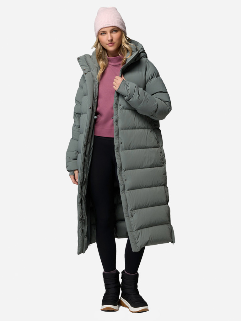 Пуховик женский Columbia Amaze Puff Long Hooded Jacket