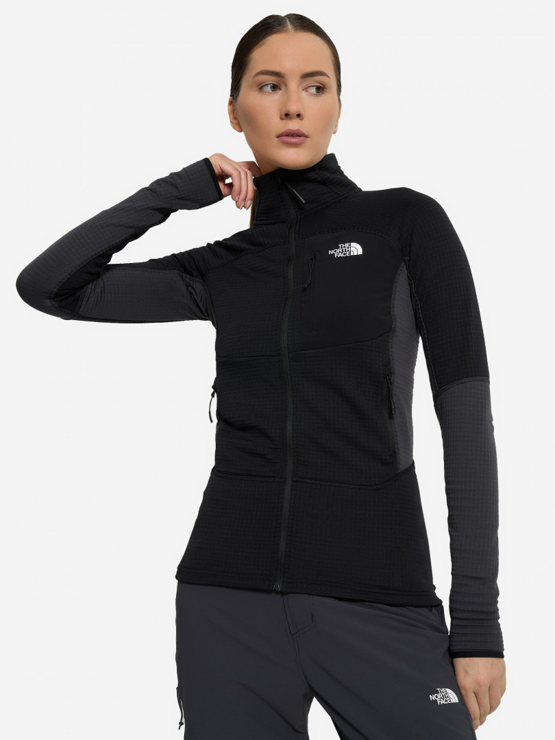 фото Джемпер флисовый женский the north face stormgap powergrid, черный
