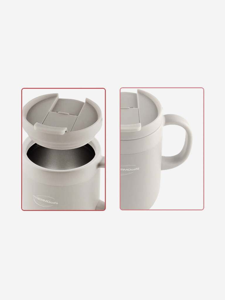 Термокружка THERMOcafe TCCM-460SY(WGY), 0.46 л