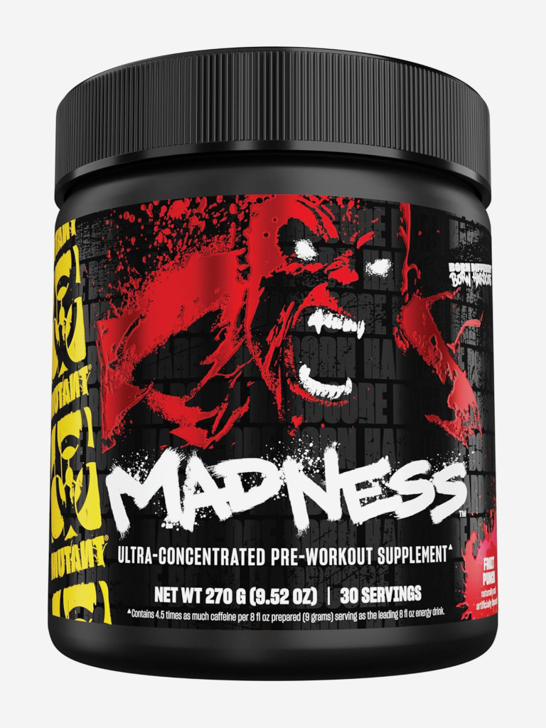 Предтренировочный комплекс Mutant Madness, 225 г, Фруктовый пунш
