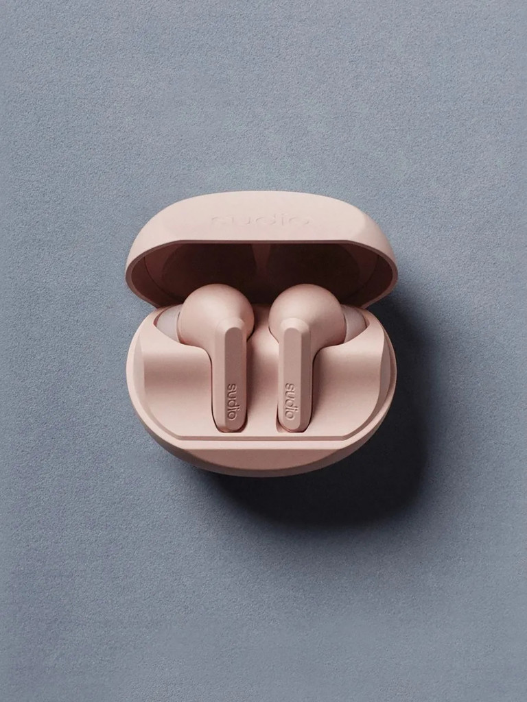 Беспроводные наушники Sudio A3 Pro Wireless Bluetooth Earbuds c активным шумоподавлением, цвет: розовый