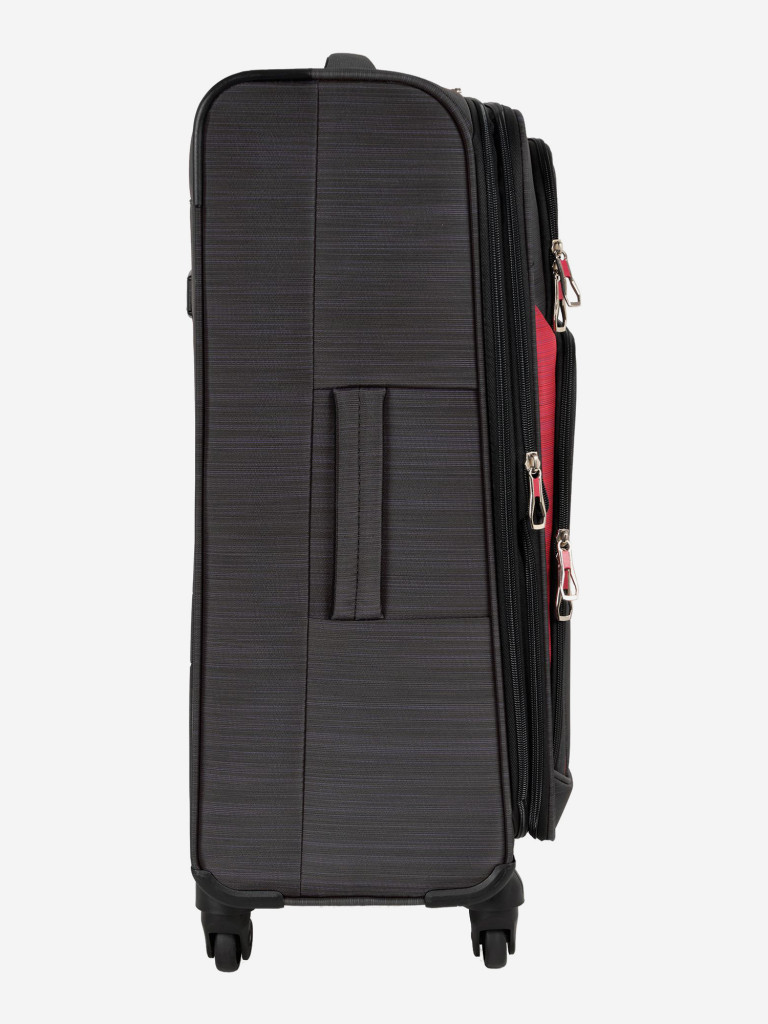 Чемодан средний-POLAR-R1801-24-BLACK