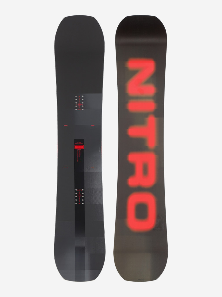 Nitro Team Pro Wide BRD´24 Snowboard Homme – All-Mountain Avancé, Directional Twin, Camber, Base Sintered Speed Formula II – Plus De Pop Et Vitesse
