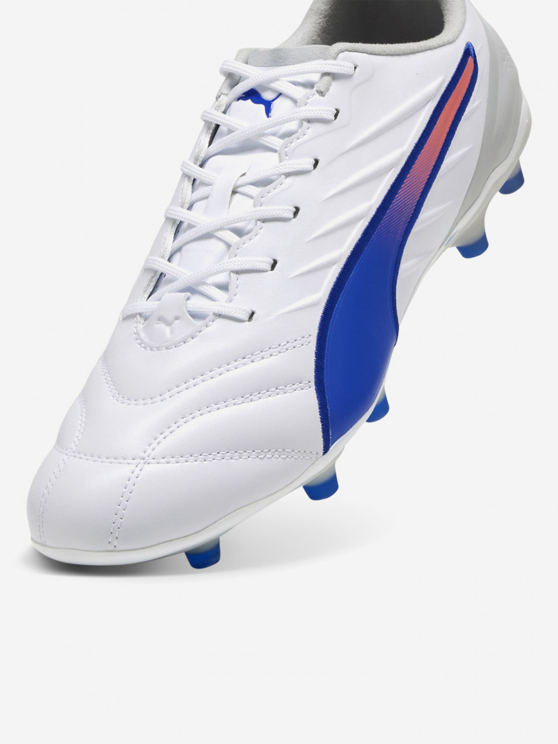 фото Бутсы мужские puma king pro fg/ag, белый