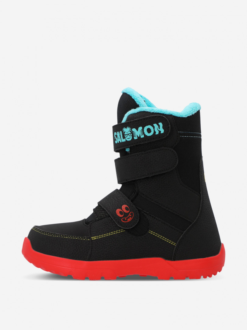 фото Сноубордические ботинки детские salomon whipstar, черный