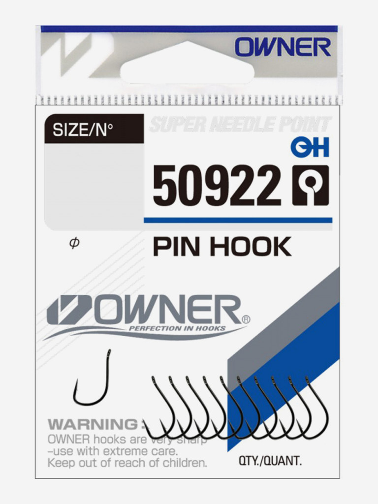 Крючок OWNER Pin Hook BC №12 11шт