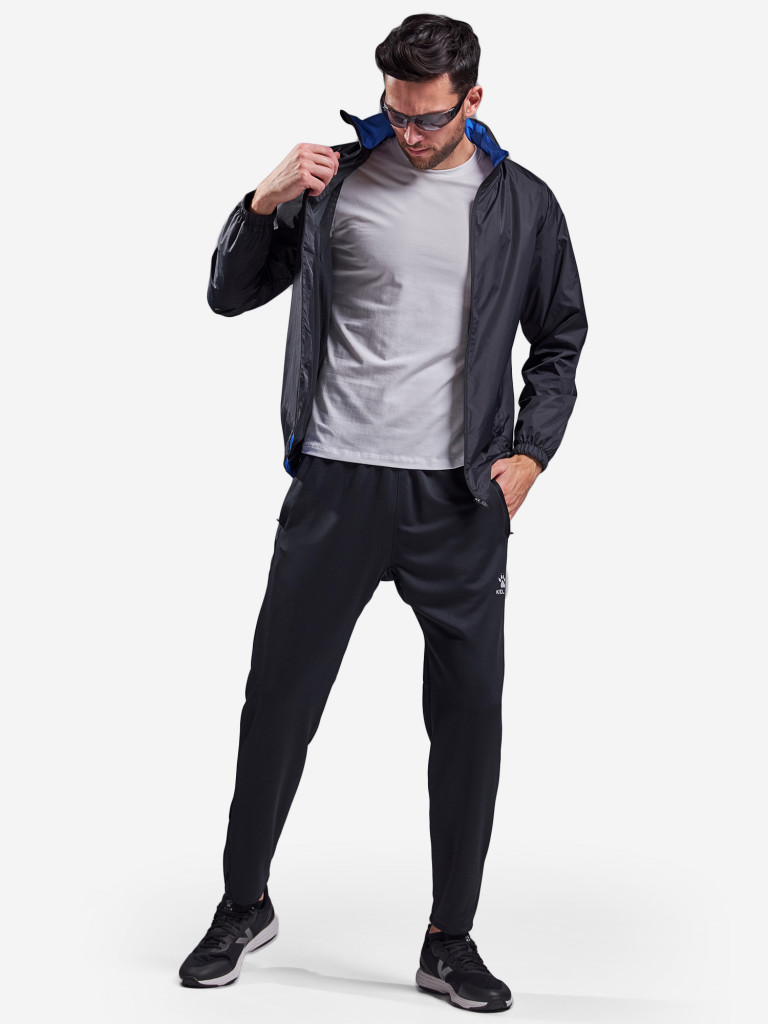 Ветровка мужская с капюшоном KELME Raincoat