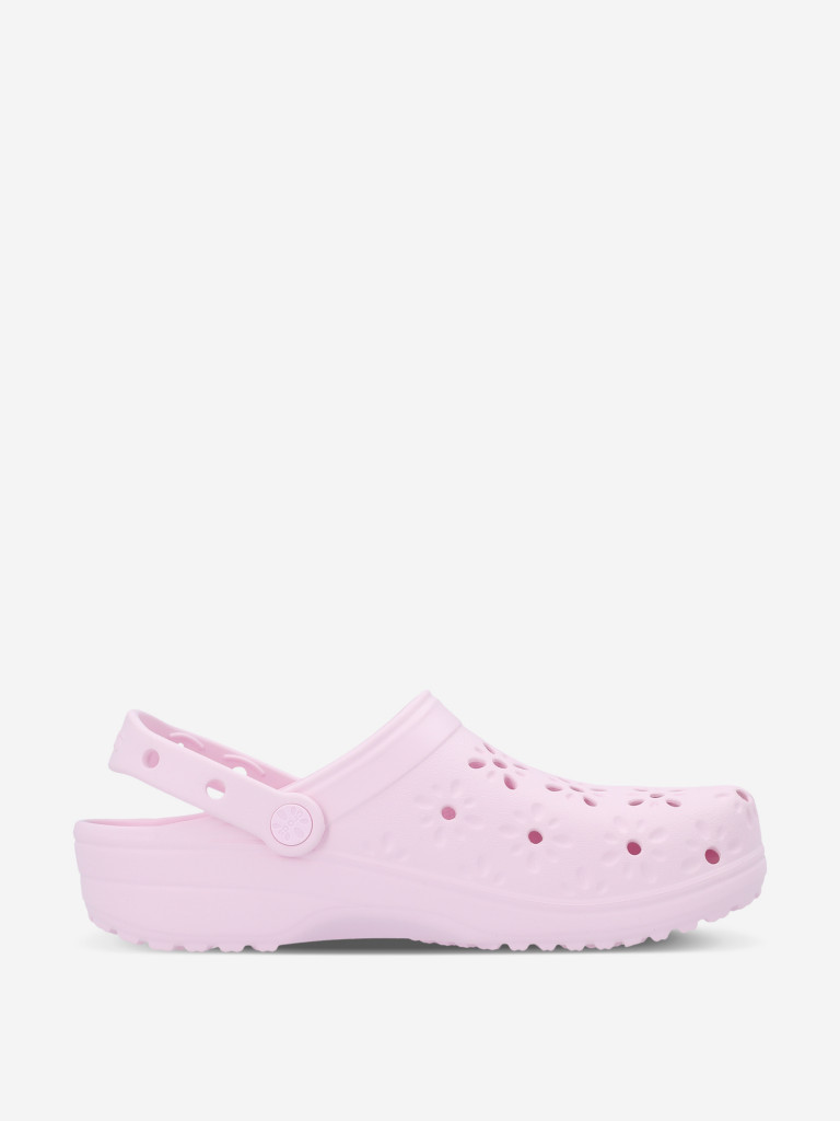 Сабо женские Crocs Classic Floral Cut Out