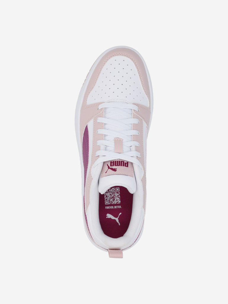Кеды для девочек PUMA Rebound V6 Lo Jr