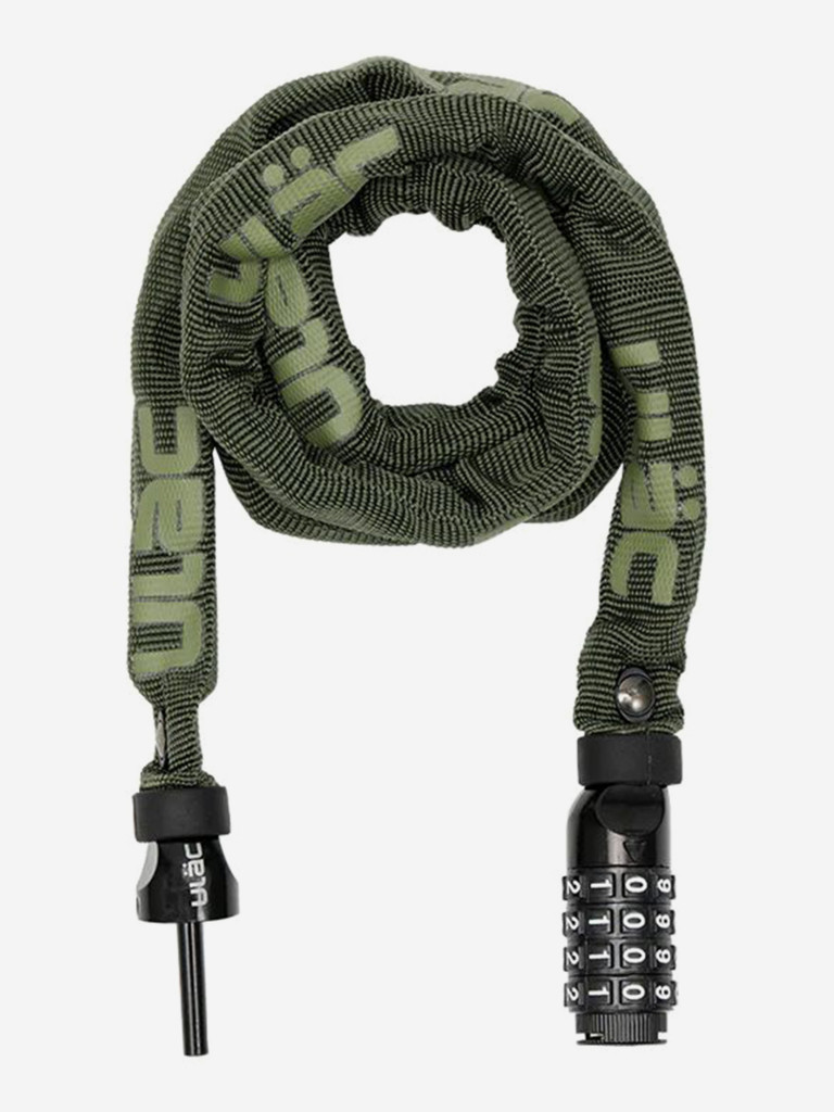 Велосипедный замок Ulac 52nd Street Steel Chain Lock Combo Moss