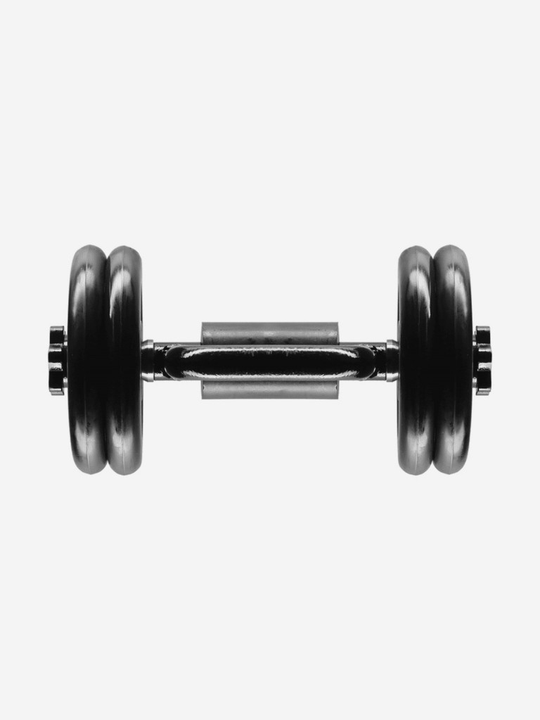 Гиря разборная BARBELL ATLET 24 кг Черная