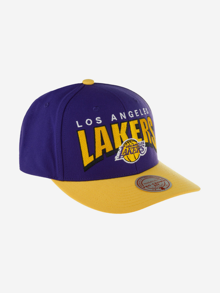 Бейсболка MITCHELL NESS HHSS6638-LALYYPPPPURP Los Angeles Lakers NBA (фиолетовый)