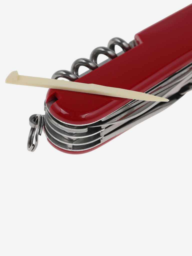 Складной нож Victorinox Mountaineer, функций: 18, 91мм, красный , коробка картонная, 1.3743