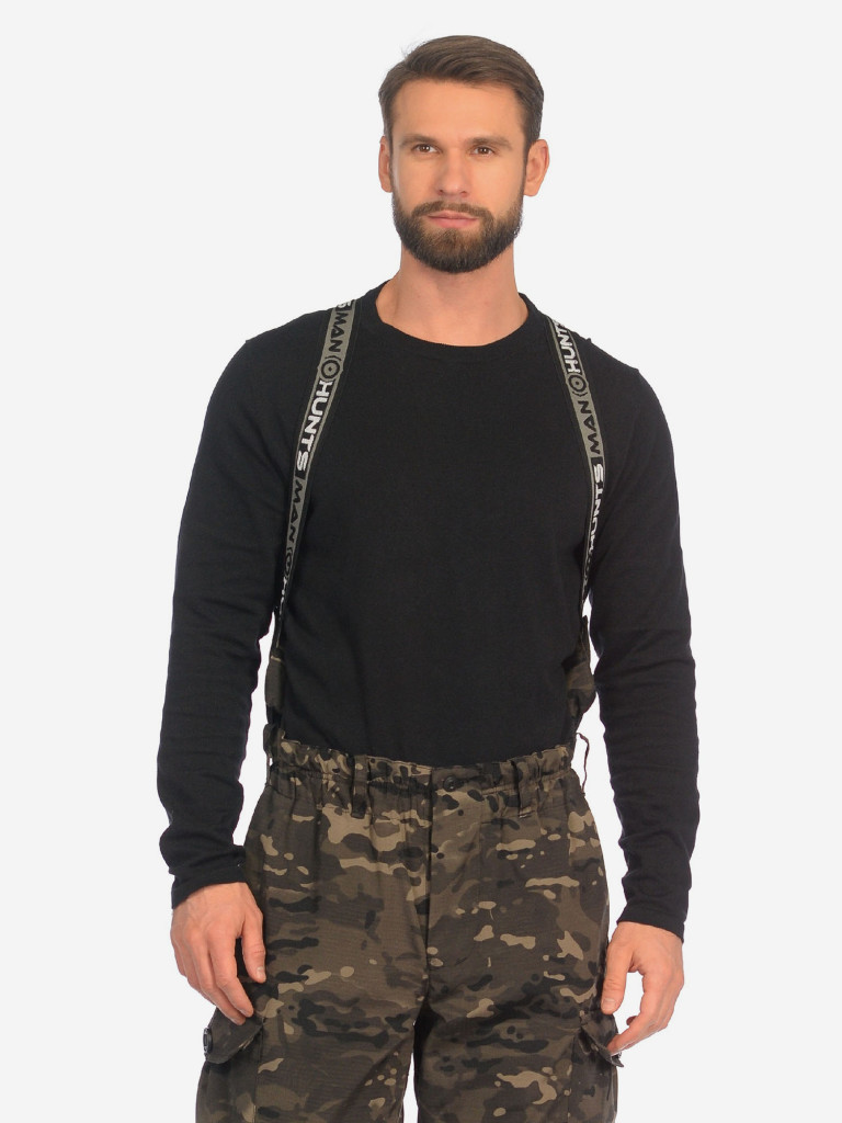 Костюм мужской Huntsman Горка-3 демисезонный ветровлагозащитный из смесовой ткани рипстоп для охоты и рыбалки