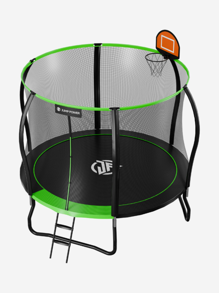 Каркасный батут Jump Power 12 ft Pro Stable Point Green